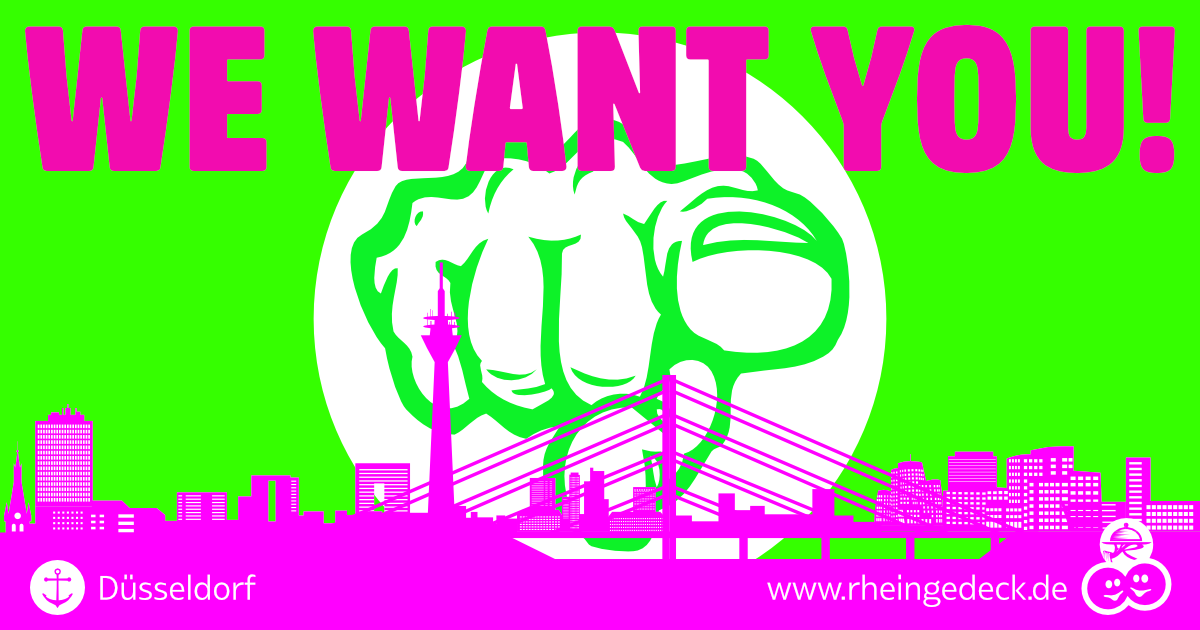 We want you! Düsseldorf