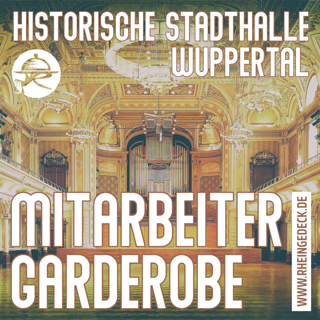 Historische Stadthalle Wuppertal Garderobe