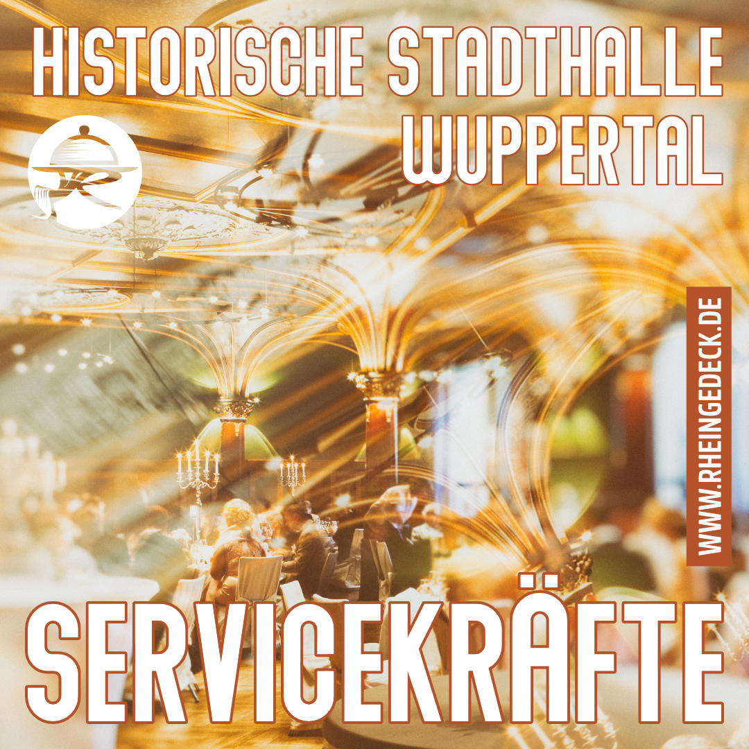 Historische Stadthalle Wuppertal Servicekräfte