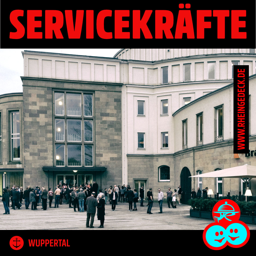 Oper Wuppertal Servicekräfte gesucht!